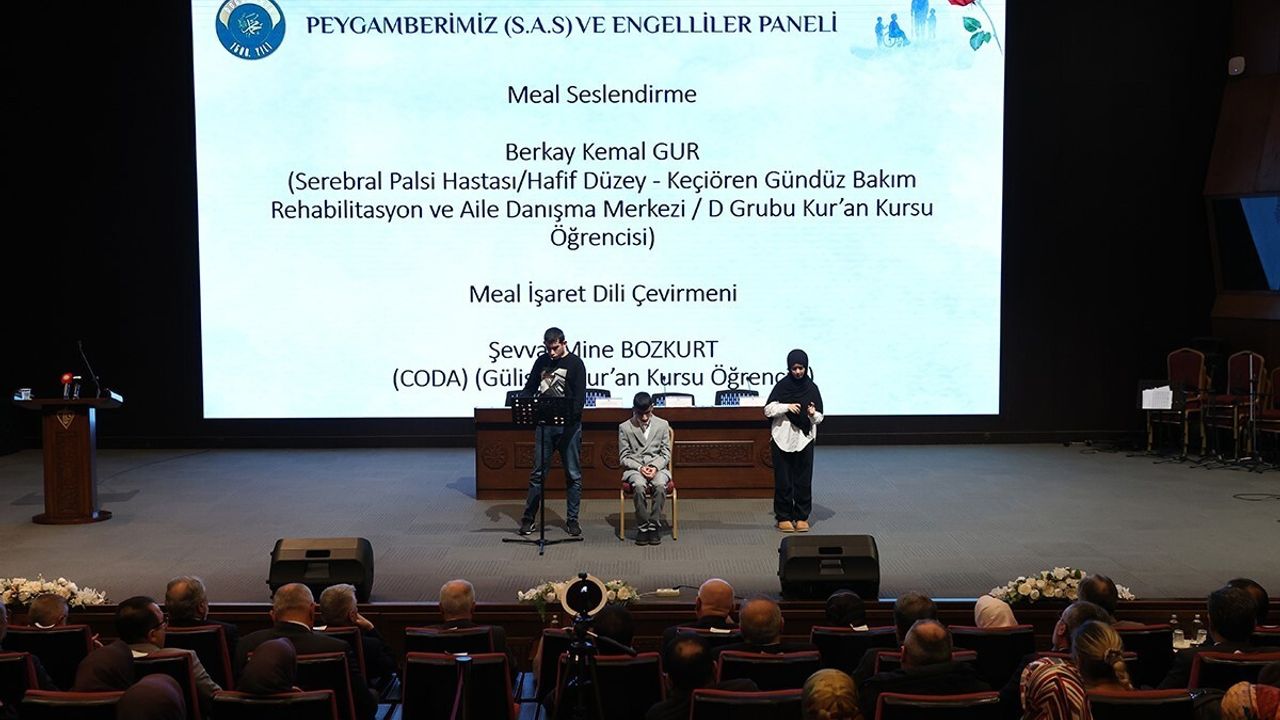 Diyanet Başkanı Arpaguş: Engelli Bireylerin Hayata Katılımı Toplumun Medeniyet Ölçüsüdür