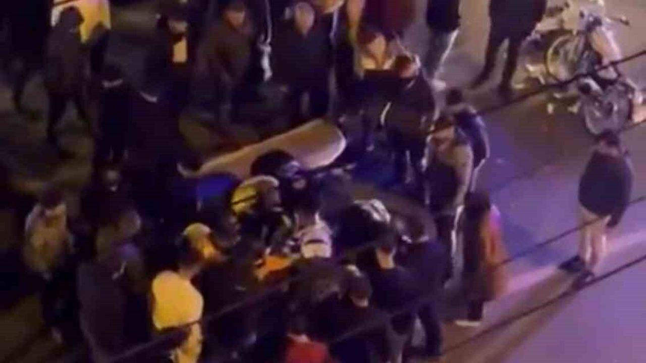 Diyarbakır Bağlar'da motosiklet kazası: Yaralının cep telefonu görüntüleri kaydedildi