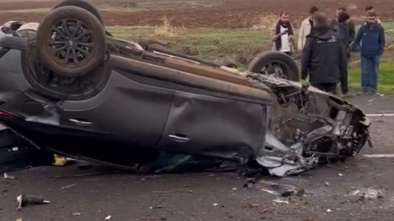 Diyarbakır Bağlar'da otomobil takla attı: 1 yaralı