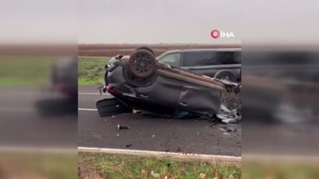 Diyarbakır Bağlar'da otomobil takla attı: 1 yaralı