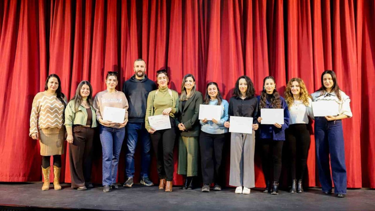 Diyarbakır’da kadınlara yönelik ücretsiz temel bilgisayar ve 3D animasyon programı tamamlandı