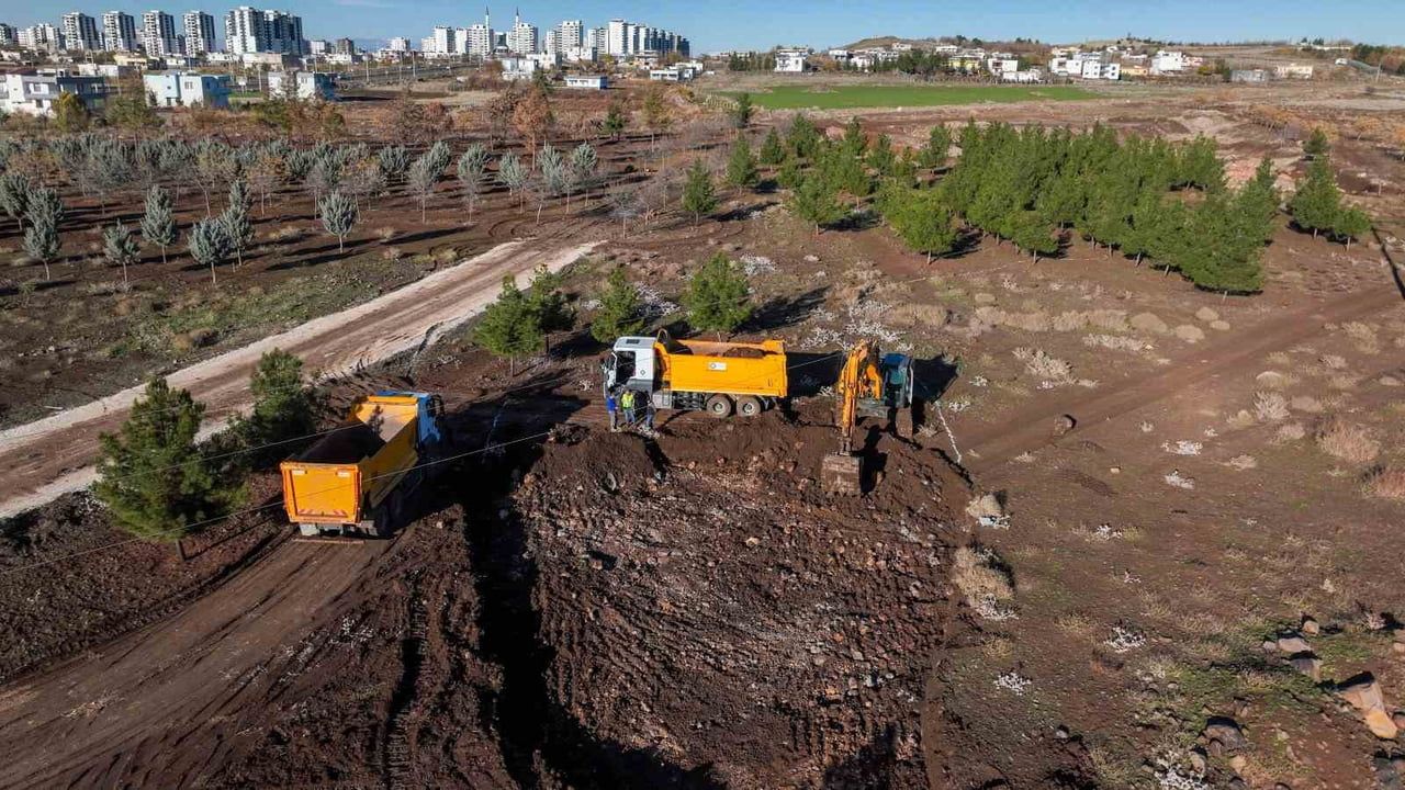Diyarbakır'ın En Büyük Parkı Naturapark’ta Altyapı Çalışmaları Başladı