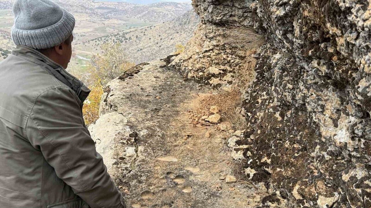 Diyarbakır Kocaköy'de Binlerce Yıllık "Damla Lapyaları" Ambar Irmağı Vadisi'nde Görüntülendi