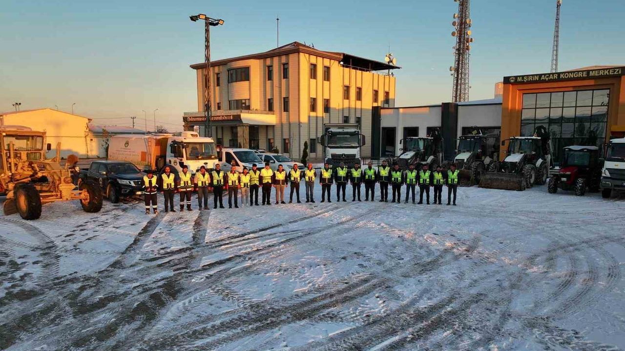 Diyarbakır Organize Sanayi Bölgesi karla mücadele hazırlıklarını tamamladı