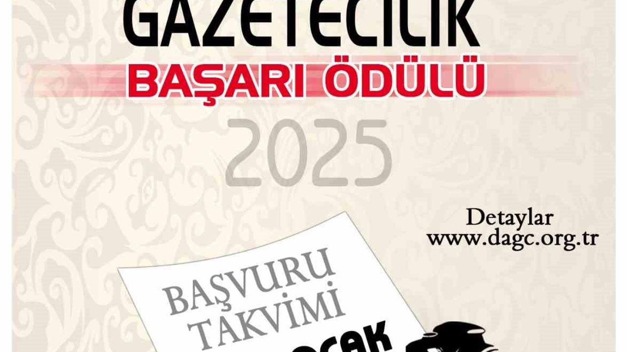 Doğu Anadolu Gazeteciler Cemiyeti Gazetecilik Başarı Ödülü 2025 başvurularını açtı