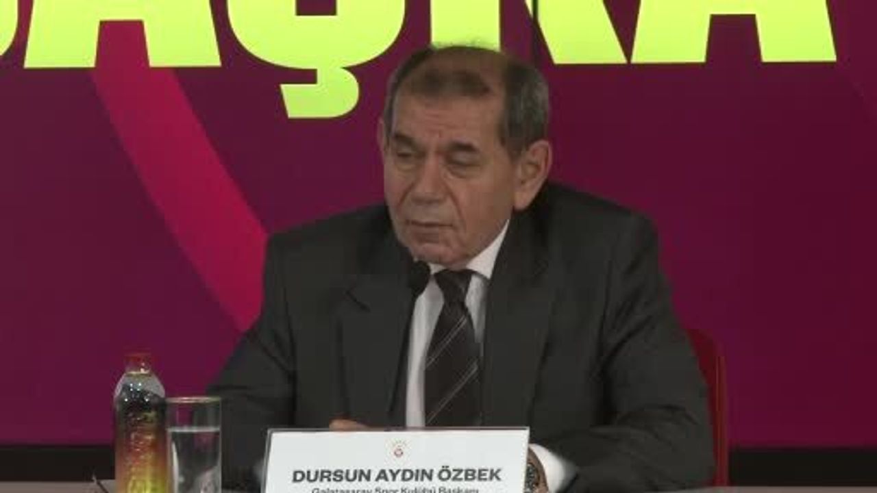 Dursun Özbek: 'Galatasaray başkanı ve başkan vekiline "Beni kuzu gibi dinlediler" diyemezsin'