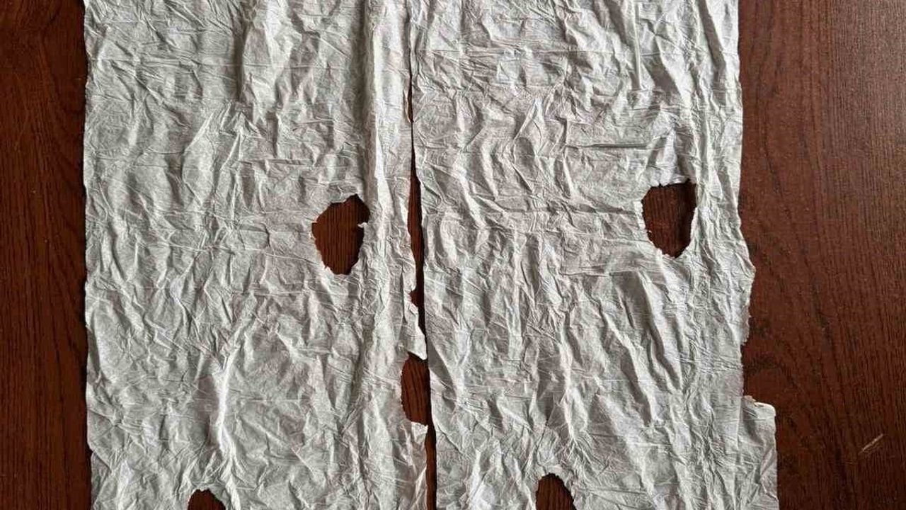 Düzce’de peçeteye emdirilmiş 2 bin 600 içimlik sentetik kannabinoid ele geçirildi