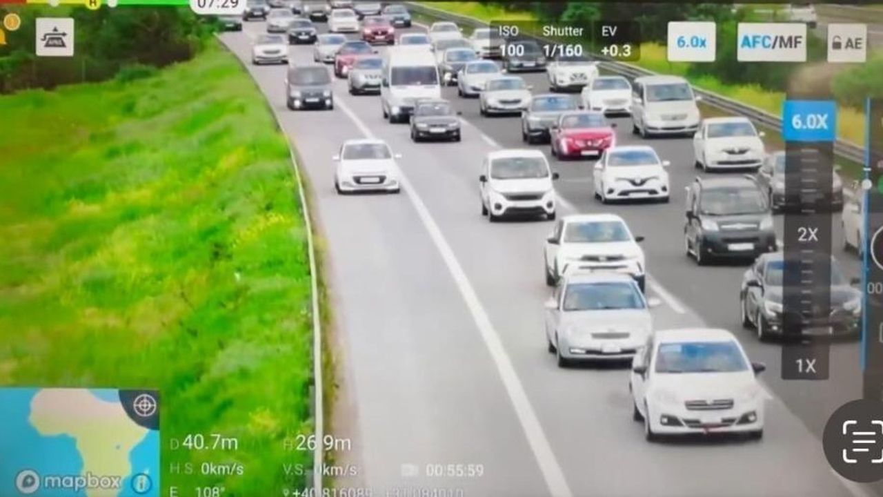 Düzce'de trafik denetimleri: 1.435 sürücüye ceza, 474 hız ihlali