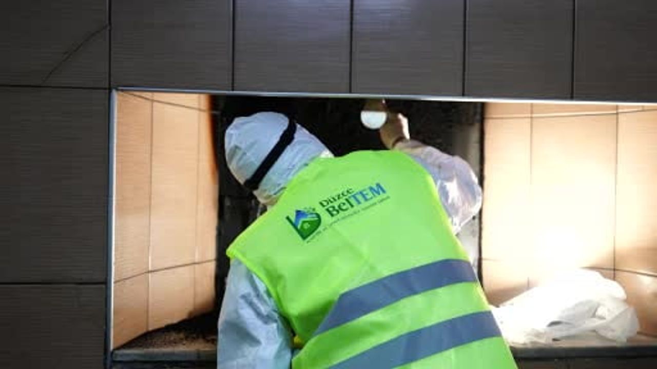 Düzce İtfaiyesi'nden baca yangını uyarısı: Baca kontrolü, tamirat ve temizliğini ihmal etmeyin