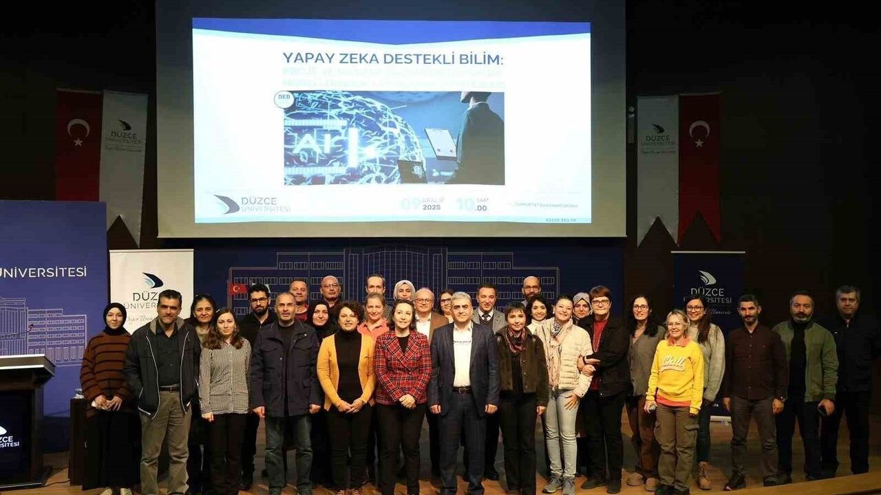 Düzce Üniversitesi'nde 'Yapay Zeka Destekli Bilim' semineri: Proje ve makale yazımında büyük dil modelleri