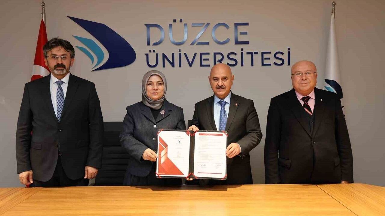 Düzce Üniversitesi ve Milli Eğitim Müdürlüğü arasında eğitimde iş birliği protokolü imzalandı