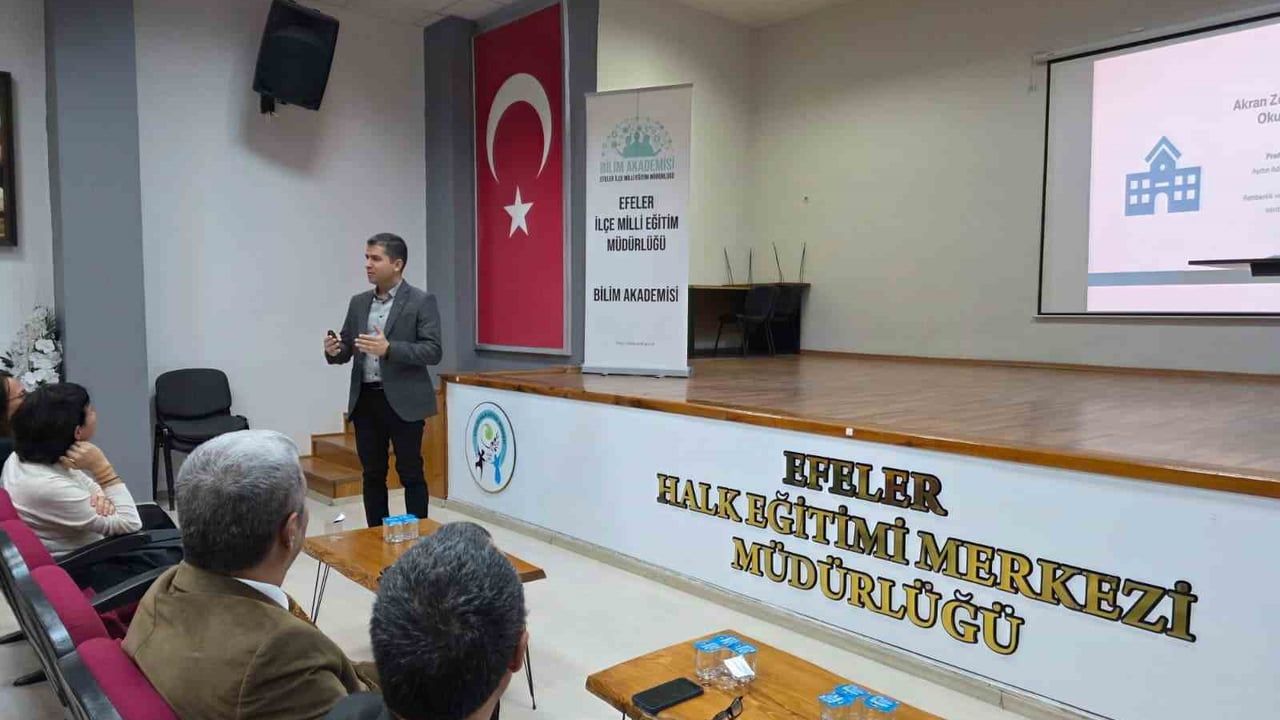 Efeler'de okul yöneticilerine 'Mobbing ve Akran Zorbalığı' semineri