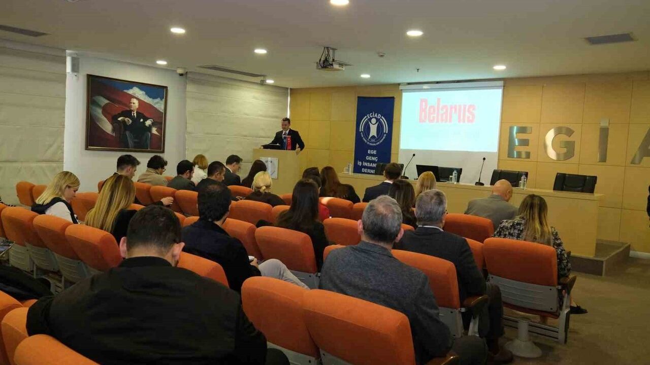 EGİAD, Belarus pazarını Türk iş dünyasına tanıttı