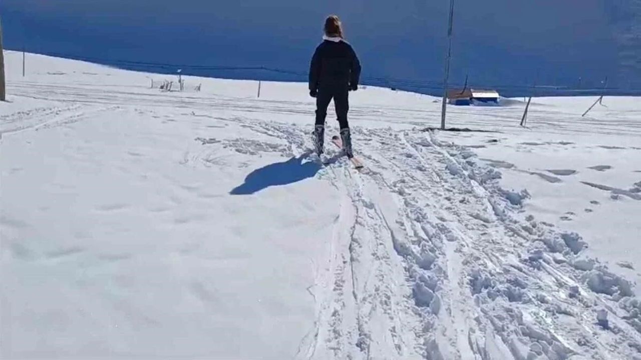 Eğribel Kayak Merkezi Giresun’da faaliyete başladı