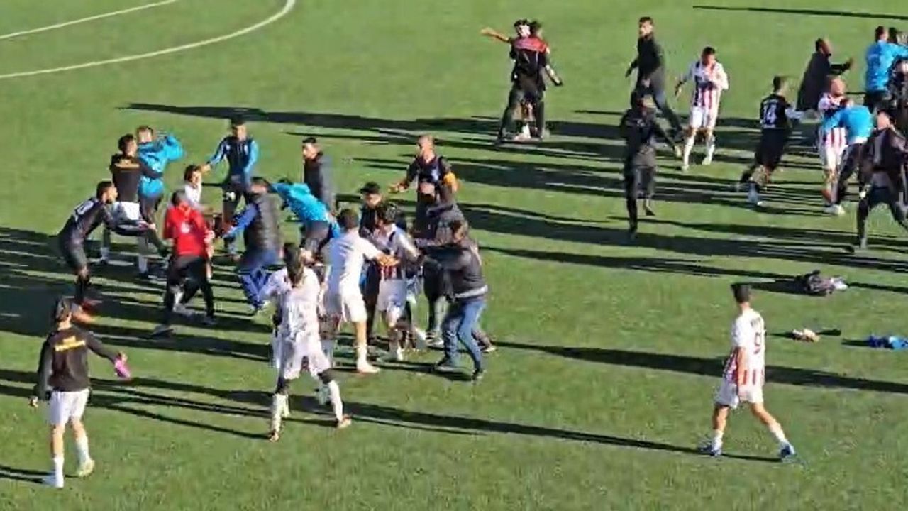 Elazığ 1. Amatör Küme A Grubu'nda Kovancılarspor 3-1 kazandı; maç sonunda kavga çıktı