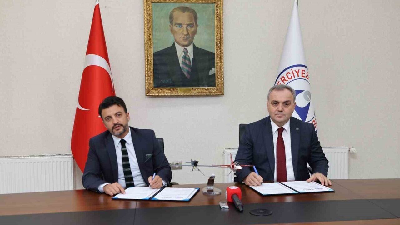 Erciyes Üniversitesi ile TOMTAŞ arasında havacılıkta iş birliği protokolü
