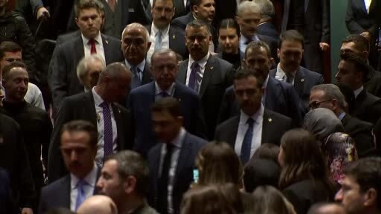 Erdoğan, Beştepe'de Cumhurbaşkanlığı Kültür ve Sanat Büyük Ödülleri Programında Konuştu