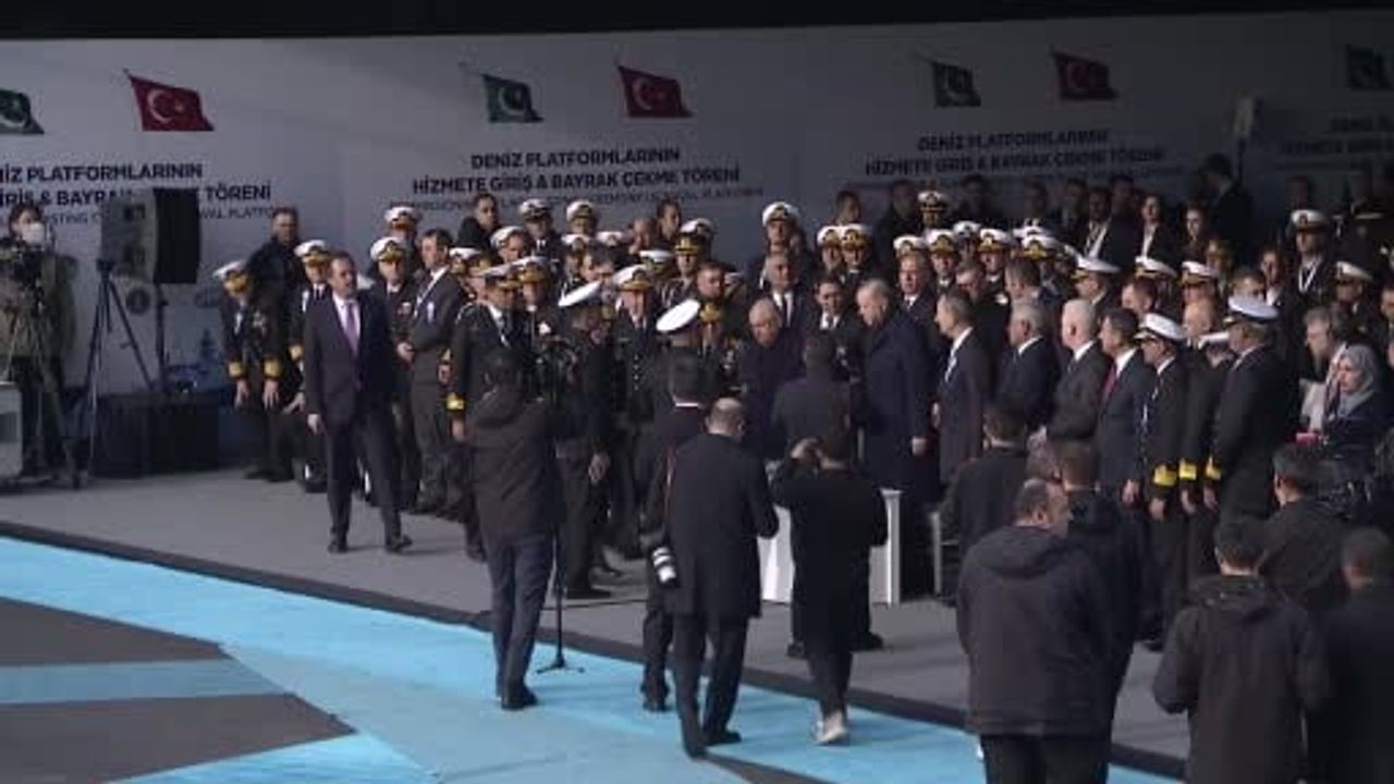 Erdoğan: Türkiye, kendi savaş gemisini geliştiren 10 ülkeden biri