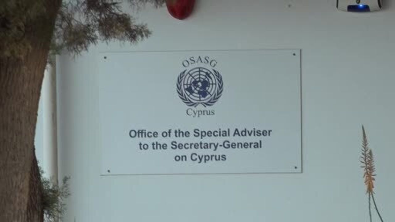 Erhürman, Hristodulidis ve BM Temsilcisi Holguin ile BM İyi Niyet Ofisi'nde Üçlü Görüştü