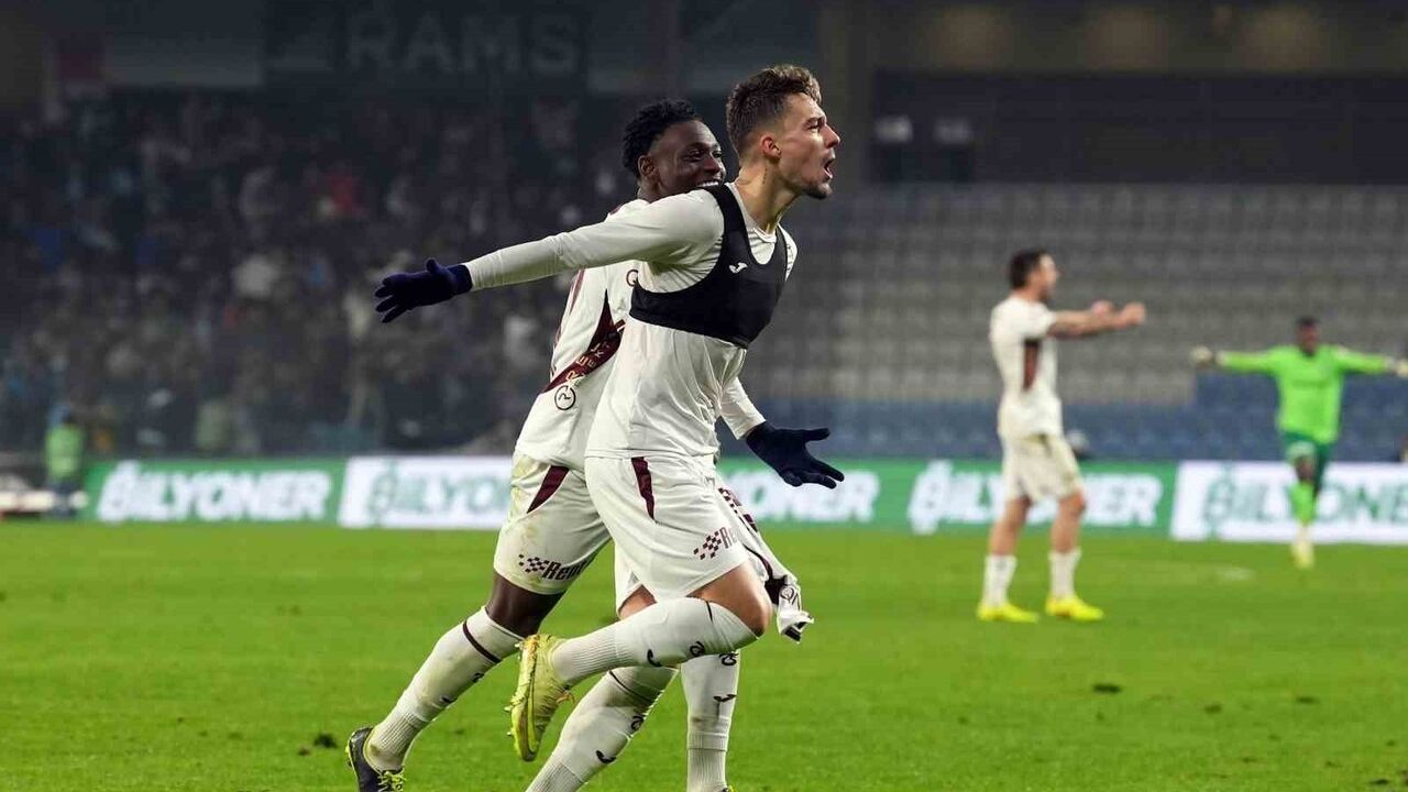 Ernest Muçi, Beşiktaş derbisinde Trabzonspor'un kilit gol silahı