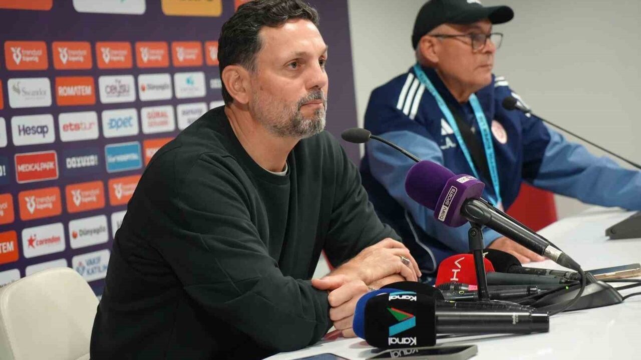 Erol Bulut: "Kontrataktan üç gol yerseniz kazanmanız zor oluyor" — Antalyaspor 4-1 mağlubiyetini değerlendirdi