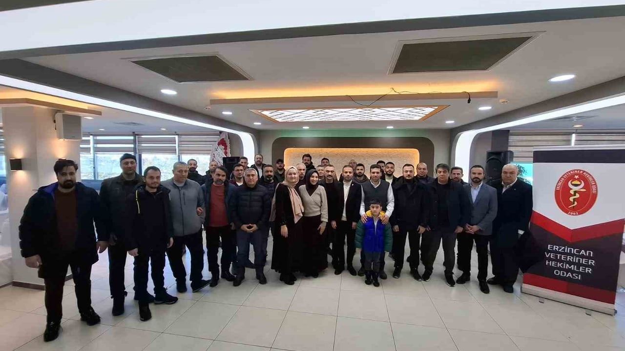 Erzincan'da klinisyen veteriner hekimler sorunları ve 2026 hedeflerini görüştü