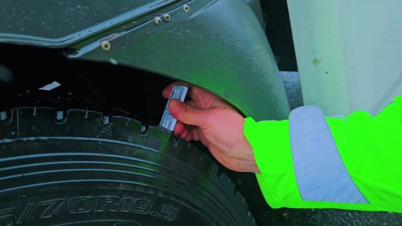 Erzurum’da Jandarma Trafik Ekipleri Kış Lastiği Denetimi Yaptı