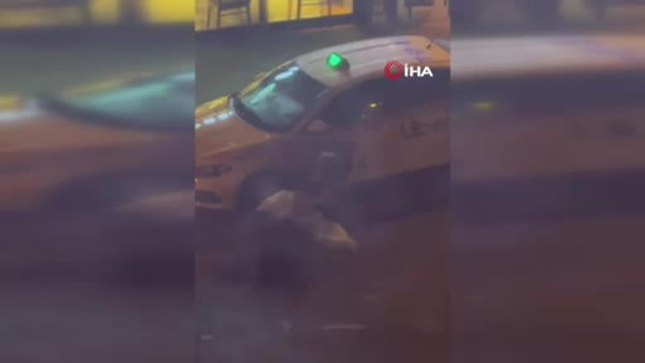 Esenyurt'ta taksi ücreti tartışması kavgaya dönüştü