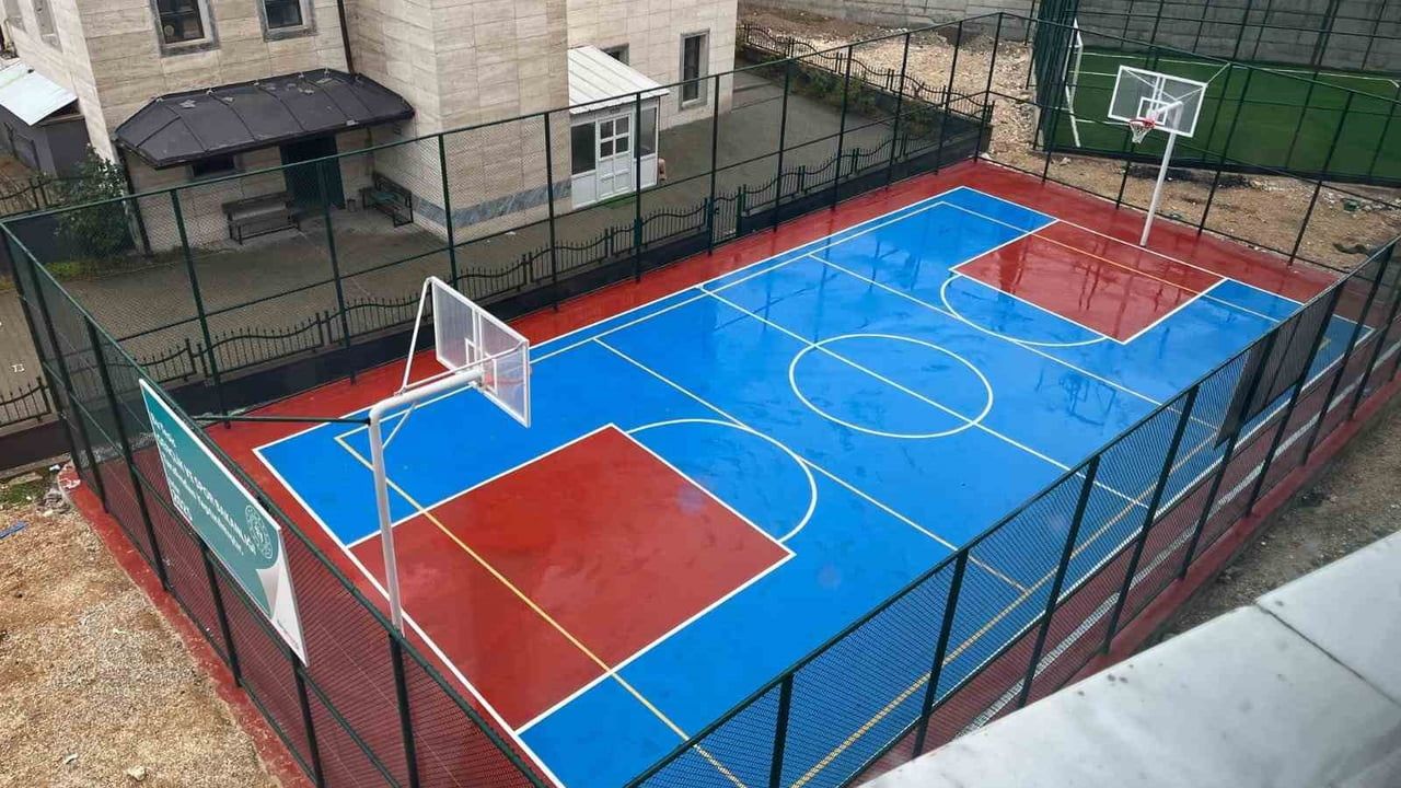 Eskişehir Çankaya Hafızlık Eğitim Merkezi'ne Basketbol ve Futbol Sahası Kuruldu