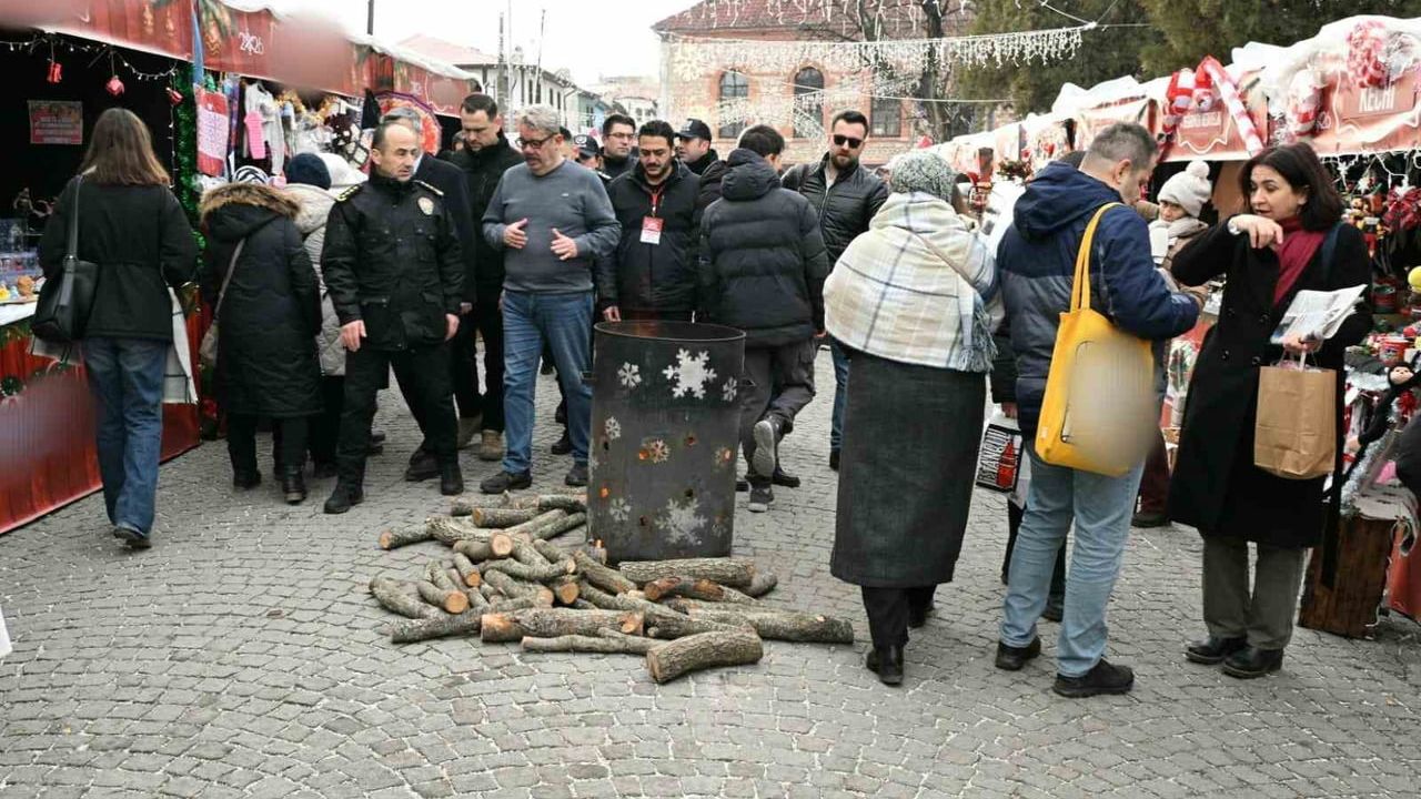 Eskişehir İl Emniyet Müdürü Tolga Yılmaz yılbaşı tedbirlerini yerinde denetledi