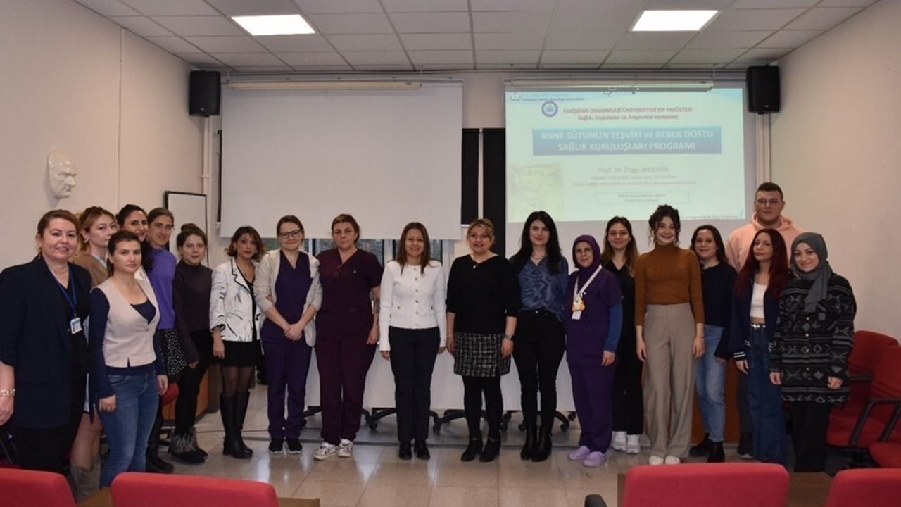 ESOGÜ Hastanesi'nde 'Bebek Dostu Hastane Eğitimi' düzenlendi