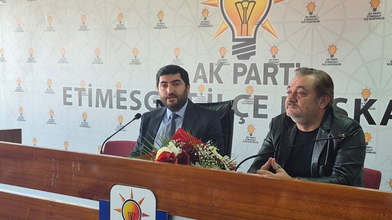 Etimesgut’ta AK Parti İlçe Başkanlığına Yasin Şankazan atandı