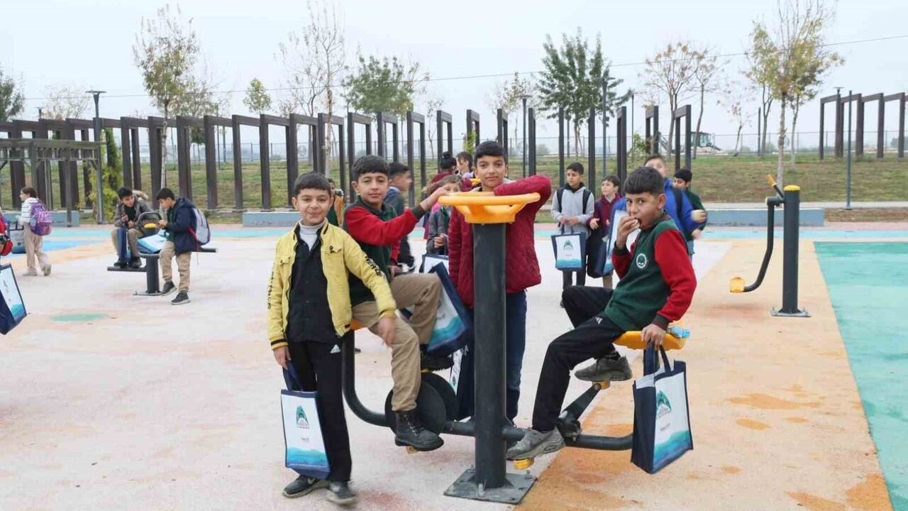 Eyyübiye Belediyesi'nden öğrencilere temizlik ve sıfır atık eğitimi