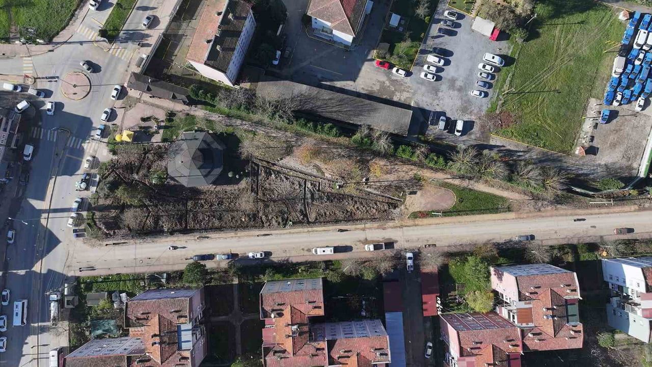 Ferizli'de 10 dönümlük Atatürk Parkı modern parka dönüşüyor