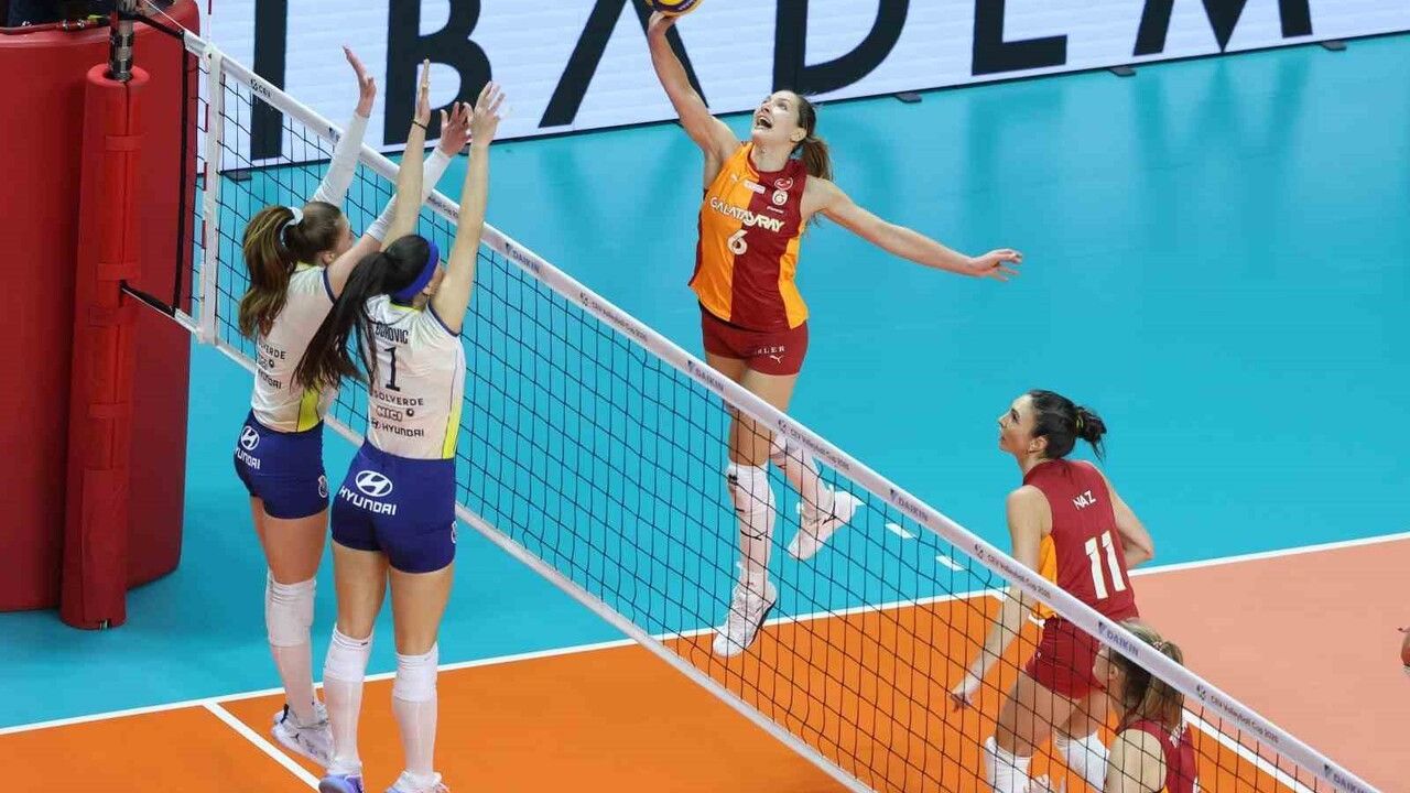 Galatasaray Daikin 2026 CEV Kupası'nda 8'li Finaller Turu'na Yükseldi
