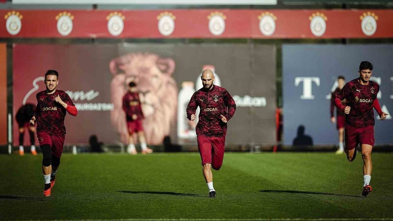 Galatasaray, Monaco maçı öncesi Kemerburgaz'da hazırlıklara başladı