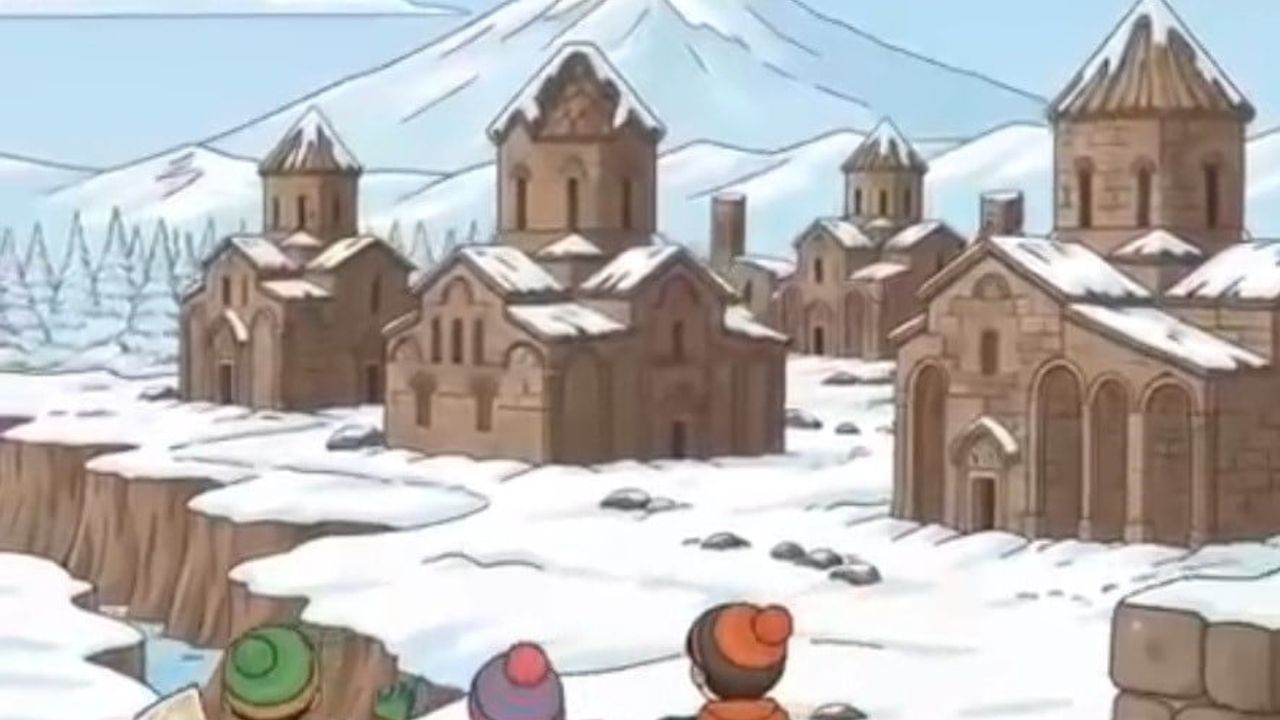 Gazi Ahmet Muhtar Paşa İlkokulu Öğrencilerinden Kars'ı Tanıtan Video