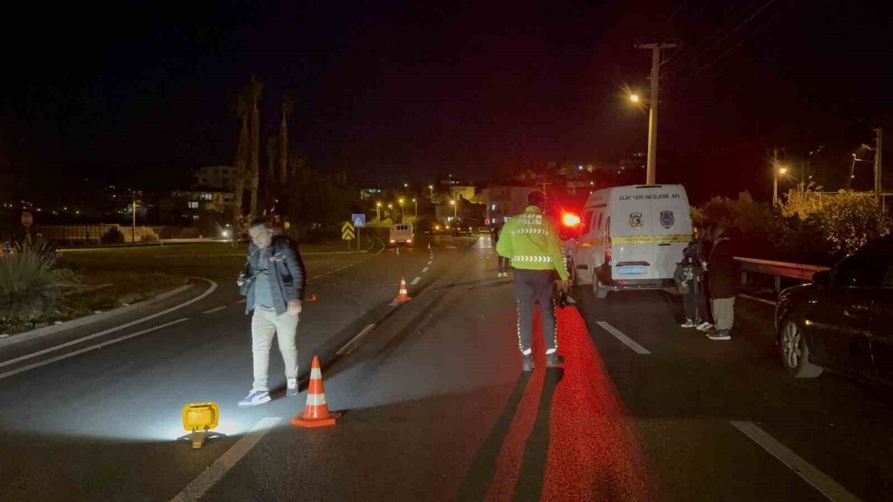 Gazipaşa'da kamyonetin çarptığı 61 yaşındaki yaya hayatını kaybetti