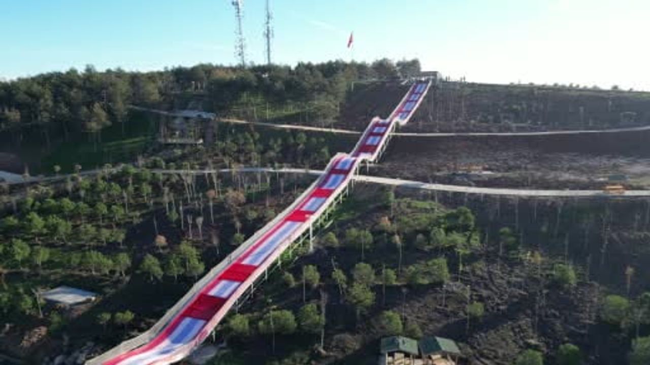 Gebze Pelitli Mesire Alanı'nda 207 metrelik kaydırak hazırlanıyor