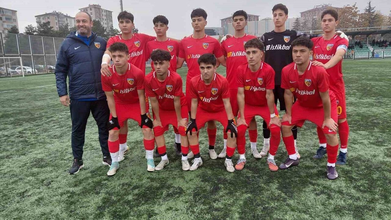 Gelişim Ligi U-16: Kayserispor, Sümer Stadı'nda Talas Belediyespor'u 4-1 yendi