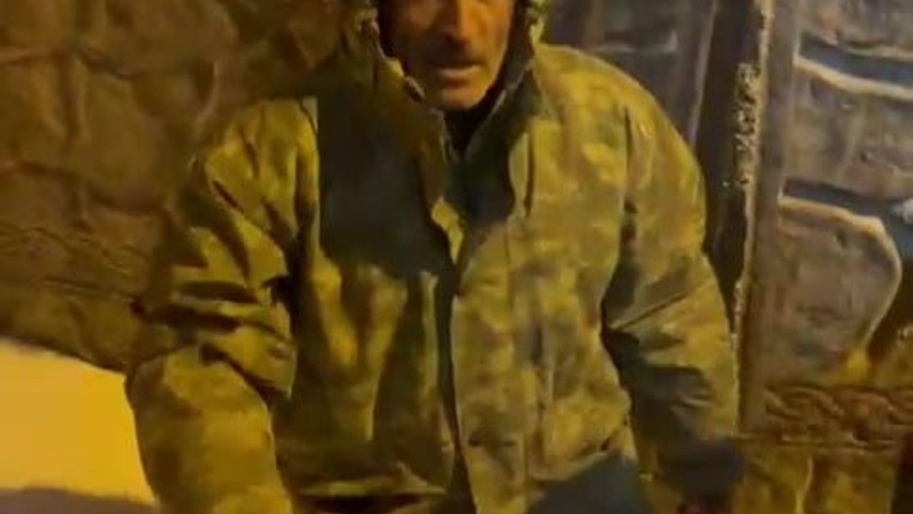 Gercüş’te Gökçepınar kavşağında mahsur kalan 10 işçi kurtarıldı