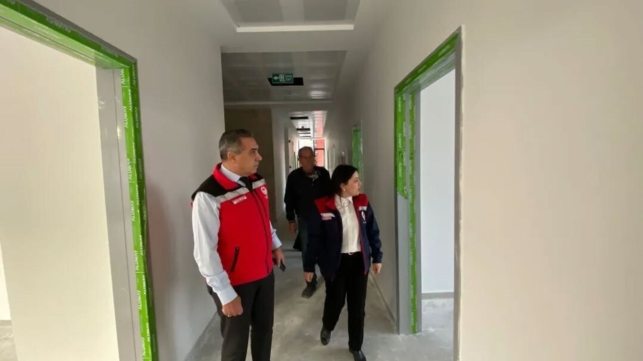 Germencik İlçe Tarım ve Orman Müdürlüğü yeni hizmet binası inşaatı sürüyor