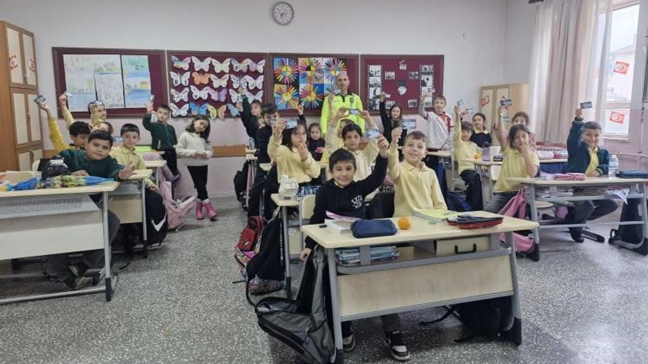 Gölpazarı'nda 173 Öğrenciye Trafik Güvenliği Eğitimi