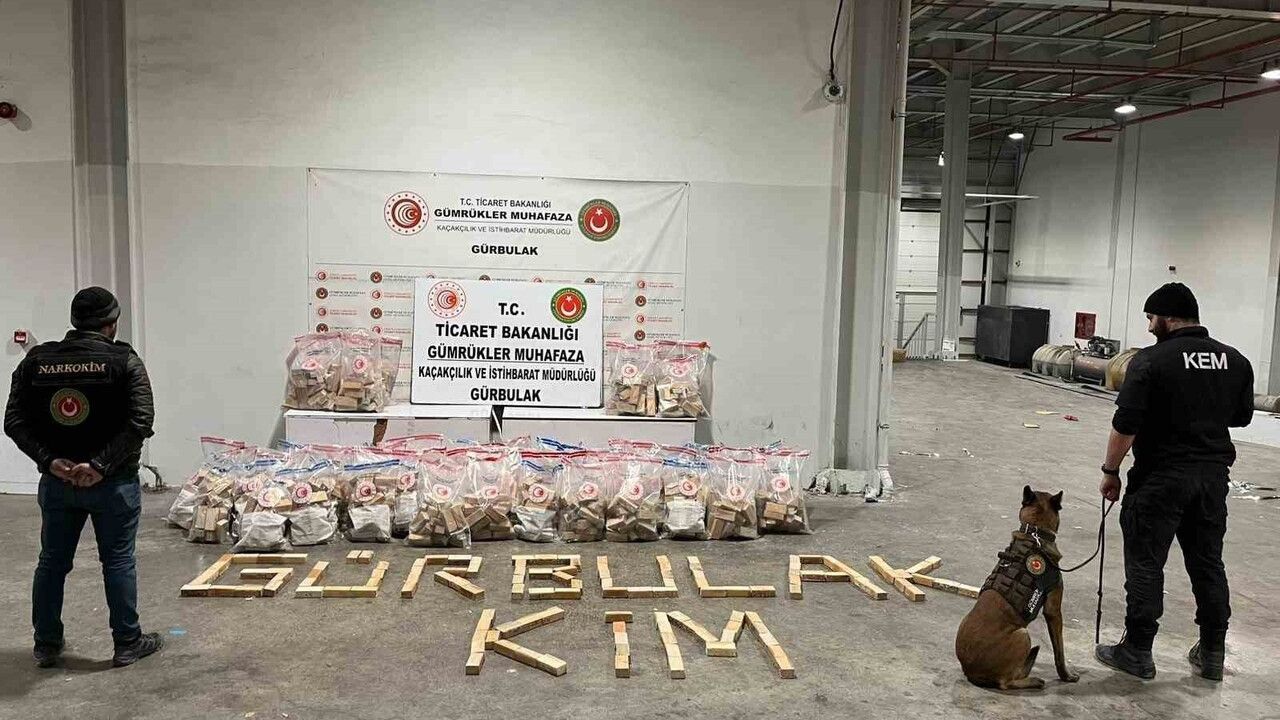 Gürbulak Gümrük Sahası'nda 394 kg metamfetamin ele geçirildi