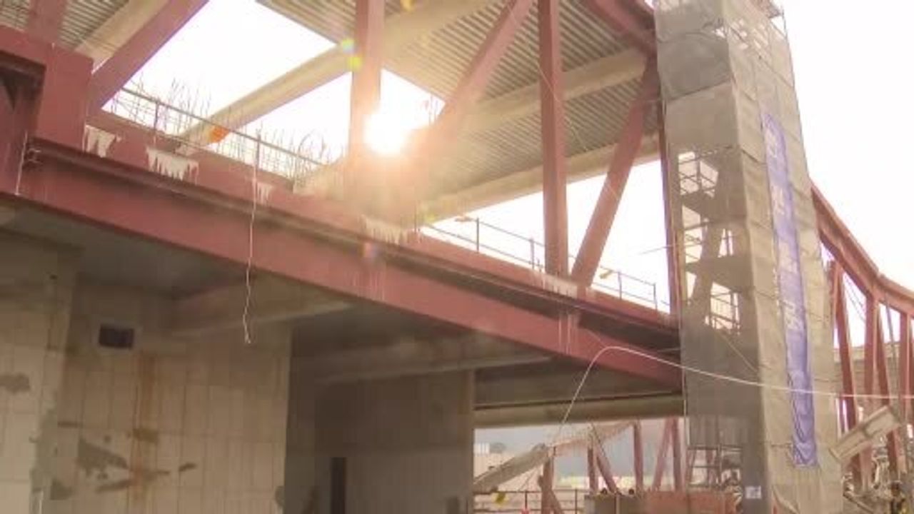 Gwangju'da kütüphane inşaatında çökme: 1 işçi hayatını kaybetti, 3 işçi enkaz altında