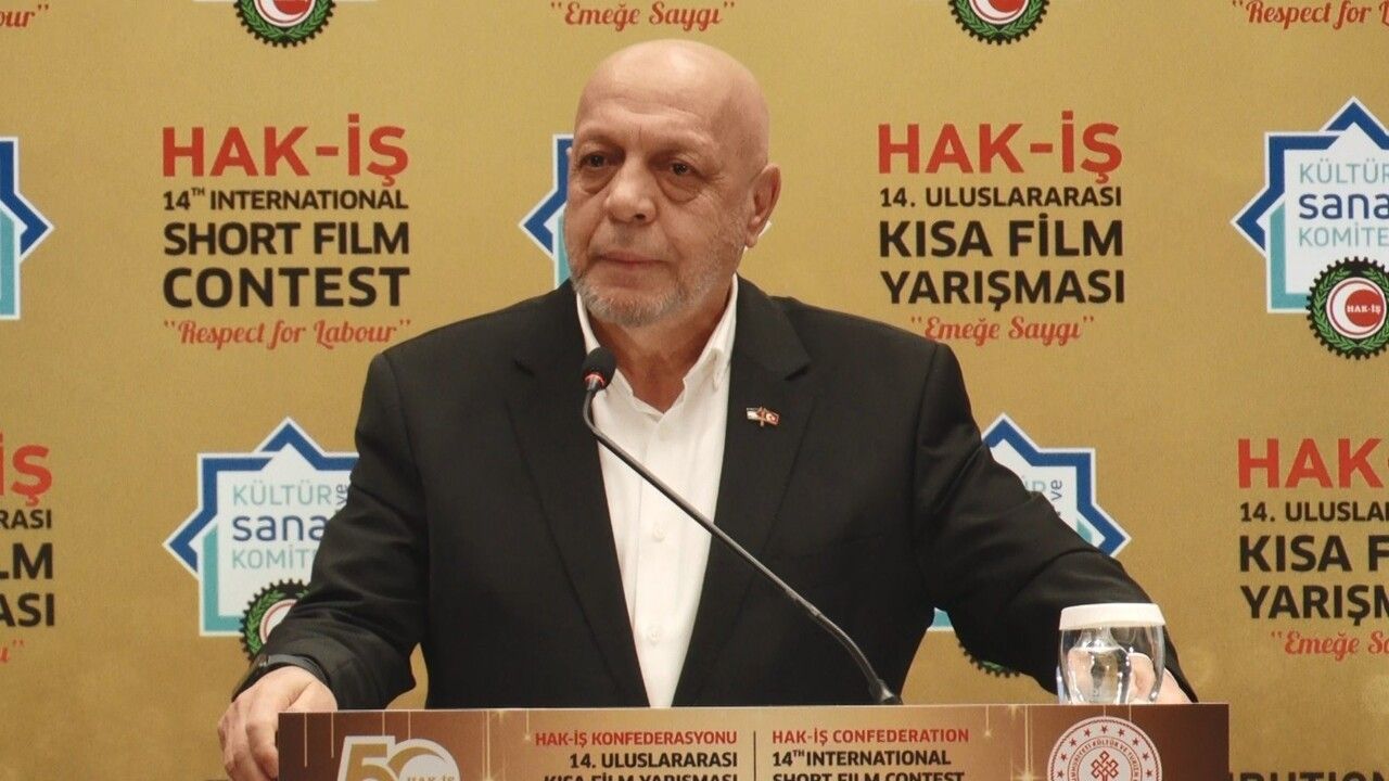 HAK-İŞ Başkanı Arslan: Dizi setlerindeki uzun çalışma saatleri temel hak ihlali