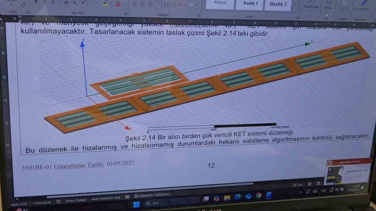Hareket Halindeki Elektrikli Araçlar İçin Kablosuz Şarj Projesi TÜBİTAK 3501 Desteği Aldı