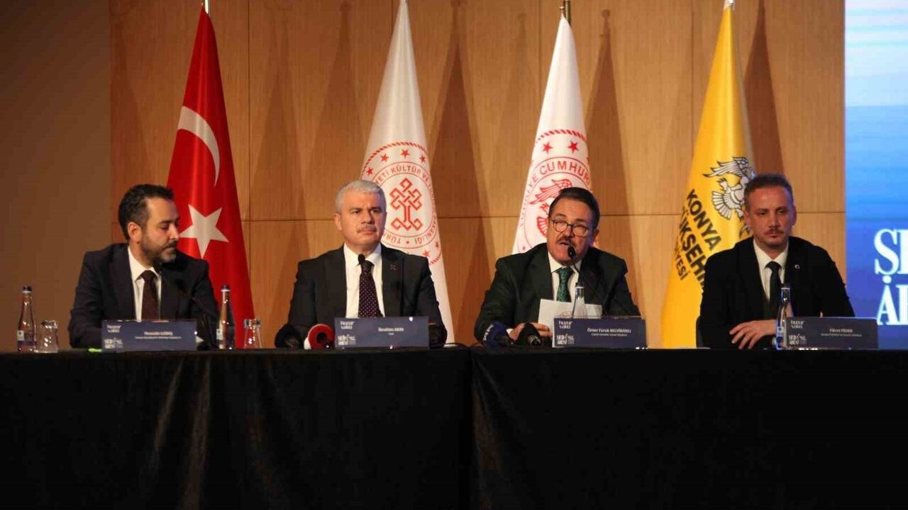 Hazreti Mevlana’nın 752. Vuslat Yıl Dönümü tanıtım toplantısı Konya’da yapıldı