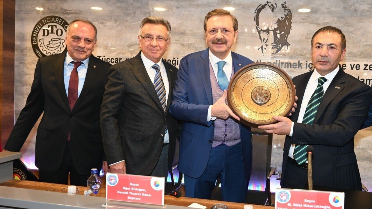 Hisarcıklıoğlu: Denizli Ticaret Odası sunduğu hizmetlerle 5 yıldıza sahip