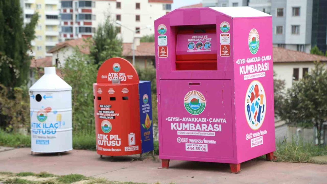 İlkadım’dan geleceğe temiz miras: 204 bin kilogram atık toplandı